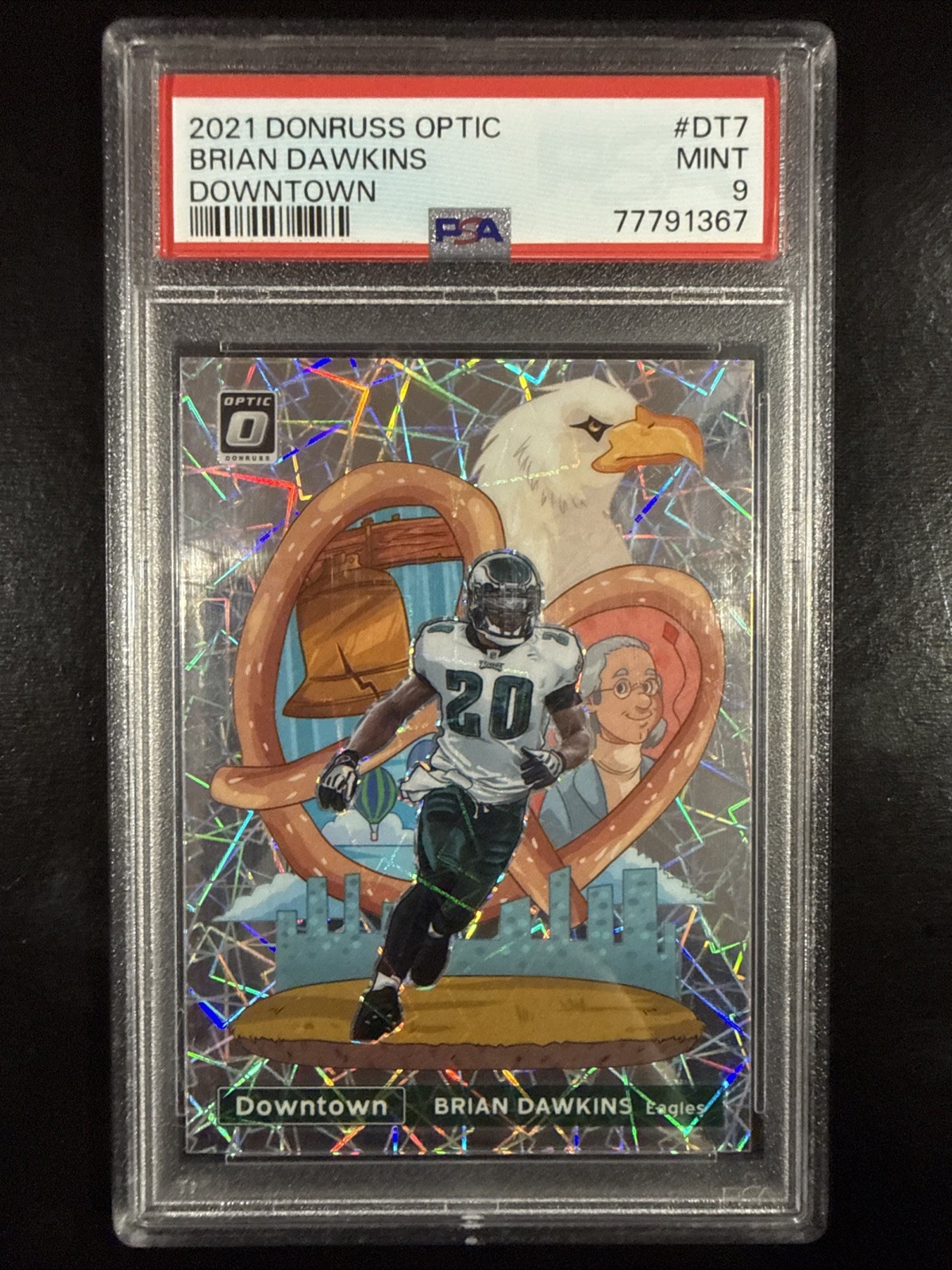 2021 Panini Donruss Optic - Downtown Brian Dawkins #DT-7