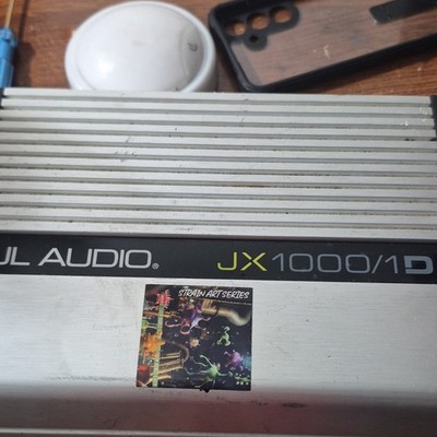 JL Audio JX1000/1D 1-Channel Mono Car Audio Amplifier 500W+ RMS Power