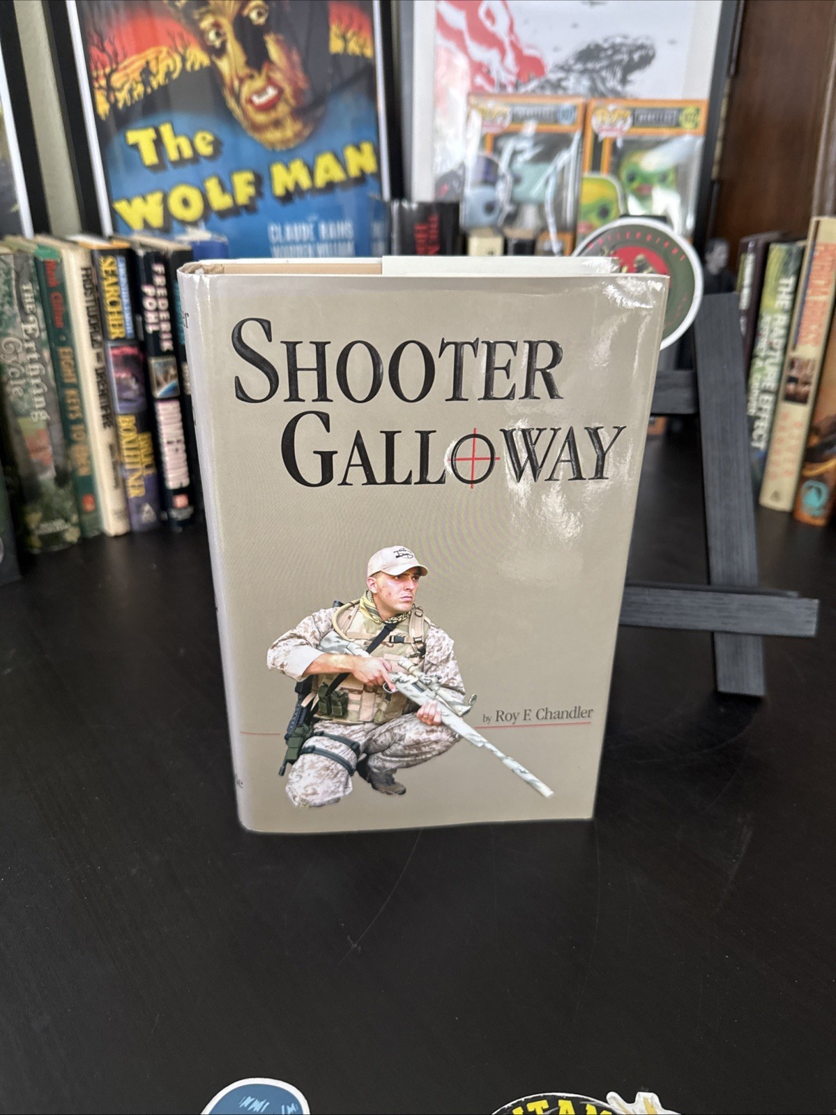 Shooter Galloway by Roy F. Chandler Signed First Edition Iron Brigade Series HC