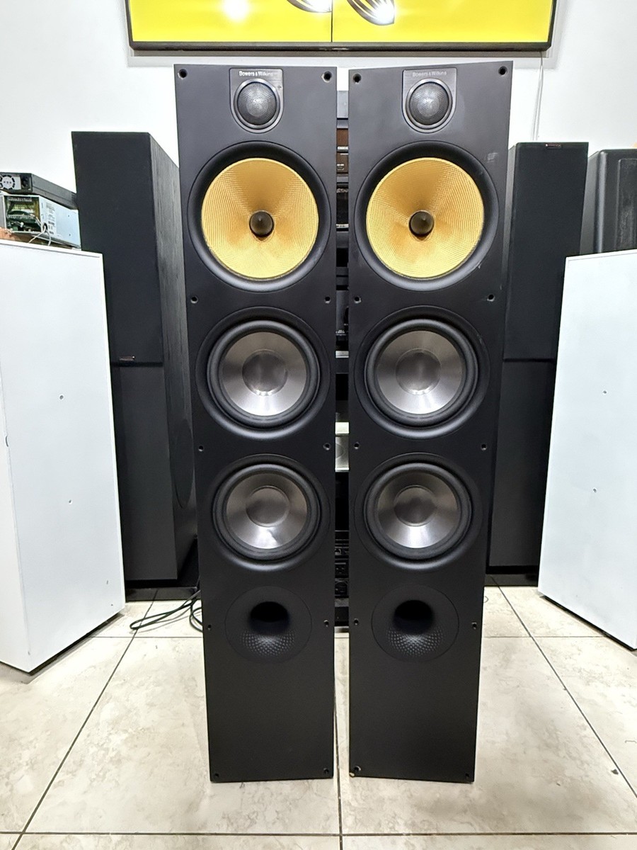 B&W BOWERS & WILKINS 683 S2 HOME AUDIO SPEAKERS, ( NOT GRILLS