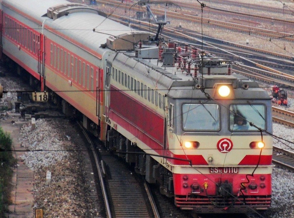 China Railway N 1:160 SS7C Heavy Duty Electric lok Bo-Bo-Bo E-lok w/ ESU Sound 5 - Image 2 of 4