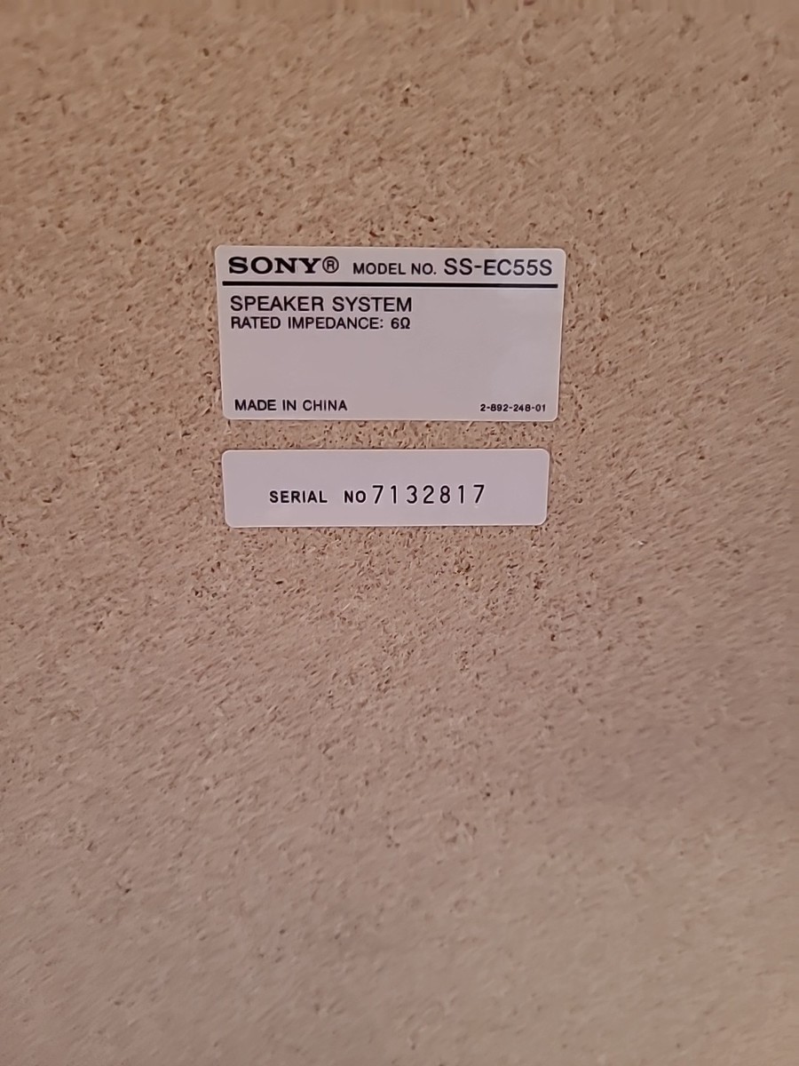 Sony MHC-EC55 Mini HiFi Component System 3-Disc CD Changer AM/FM