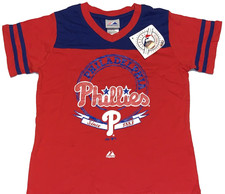 Philadelphia Phillies MLB Baseball Team Since 1883 T-Shirt New Girls LARGE 10 12
