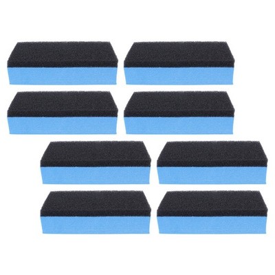 8 Pcs Wachsapplikator Applikatorschwamm Auto-Wachspads Polierpads