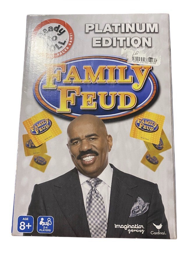 Family Feud Platinum Edition Home Card Game - NEW (Open box)