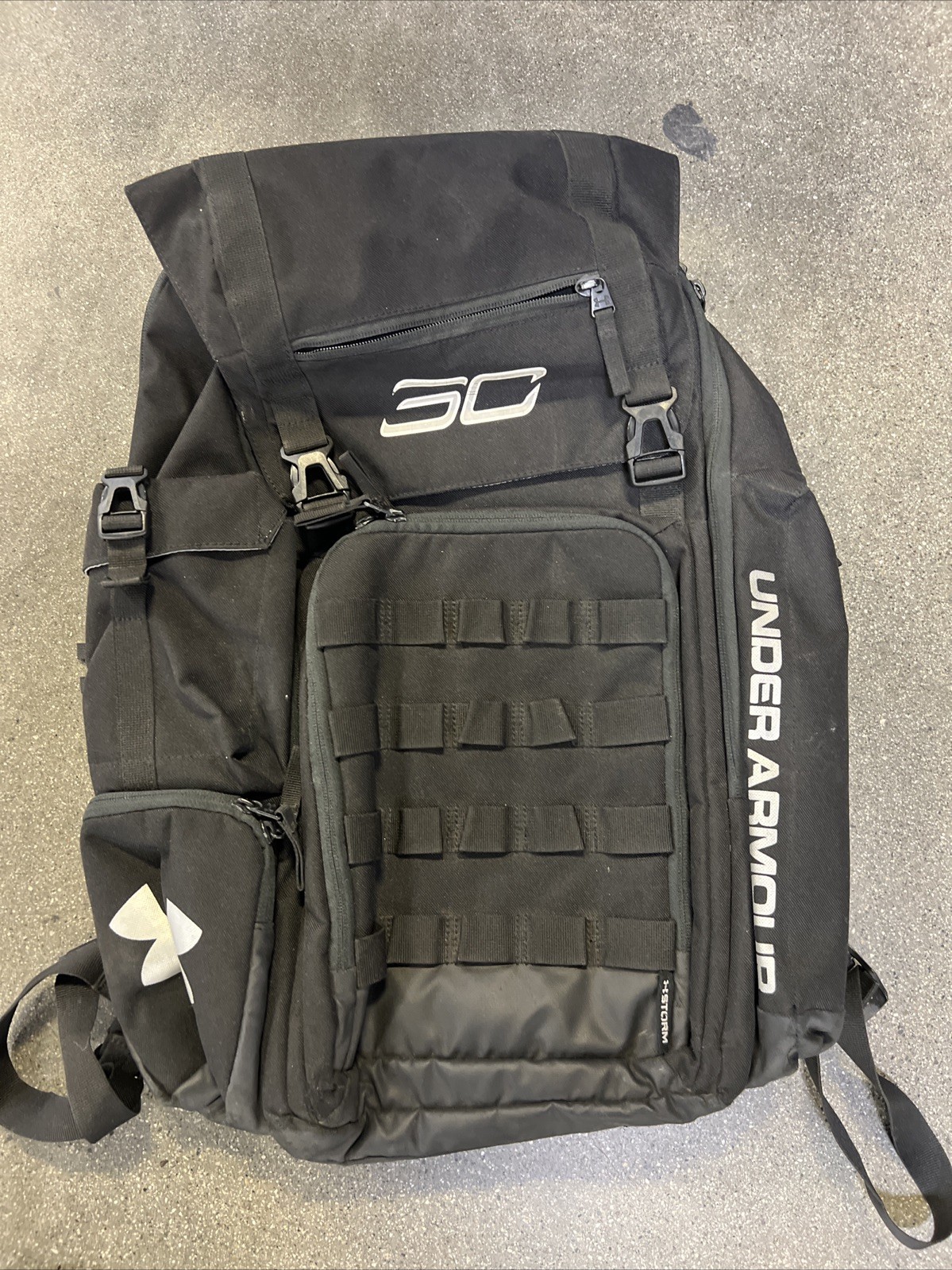 Under Armour Steph Curry SC30 Storm Triumph Backpack Black Large  Tactical NWOT