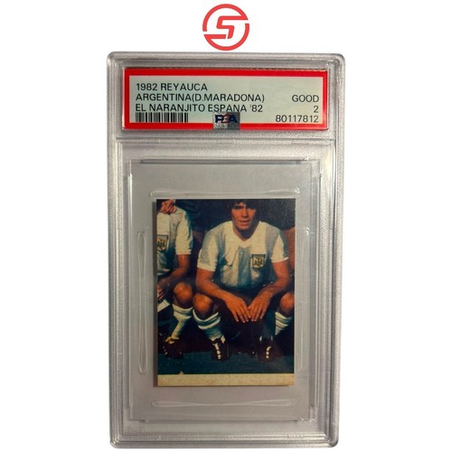 1982 Reyauca El Naranjito Espana 82 Diego Maradona PSA 2 Argentina