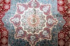8X10 BREATHTAKING 1200+KPSI HIGH QLTY POWER LOOMED ALL SILK TABRIZZ TURKISH RUG — photo 2