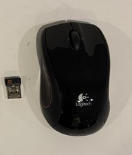 Logitech M505 Wireless Laser Mouse Black w/ U...
