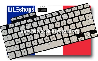 Clavier Français Original Pour Asus ROG Zephyrus G16 GU603VV GU603ZV - Photo 1/2