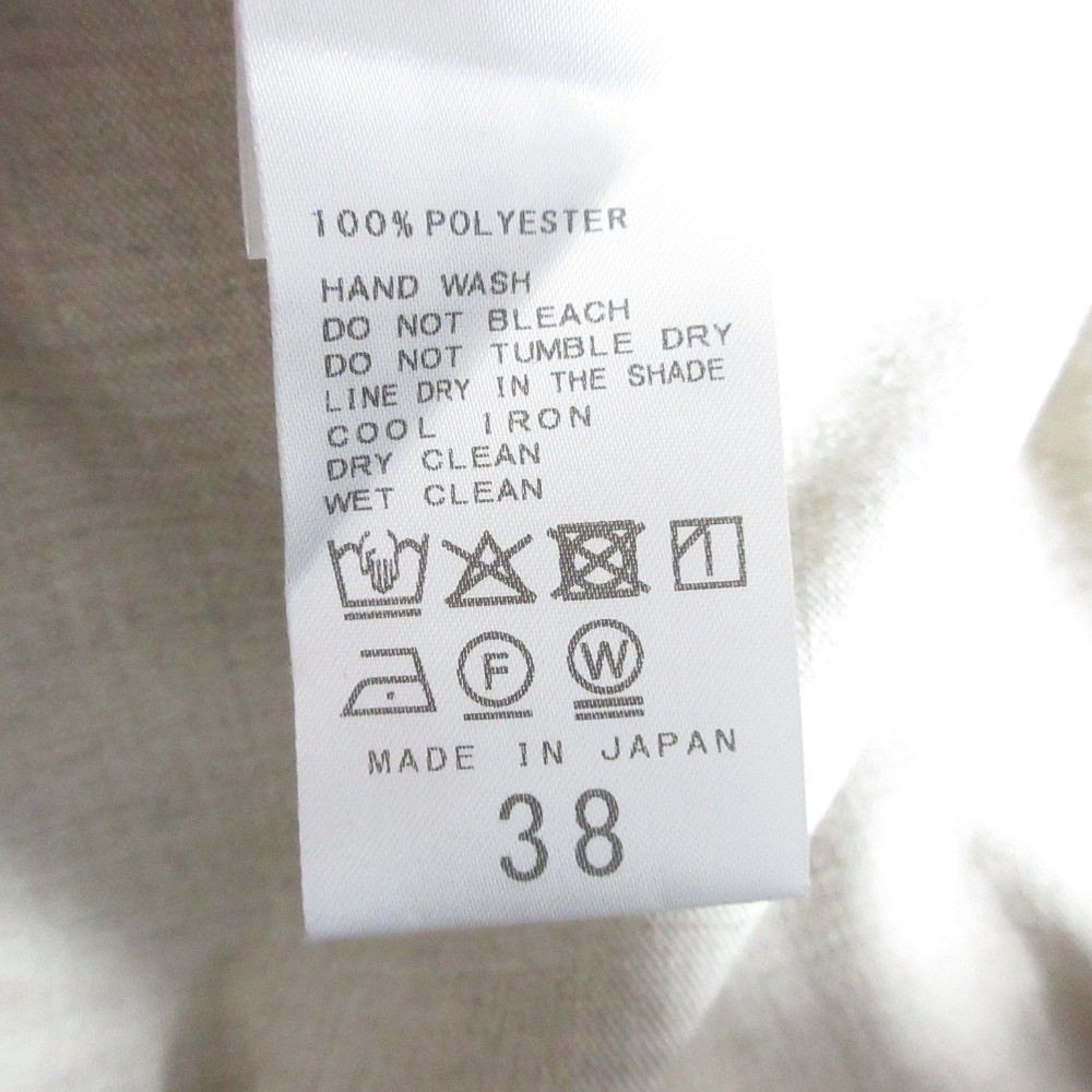 25SS FRAMeWORK Linen-Like Cross Stack Pants, Size… - image 6