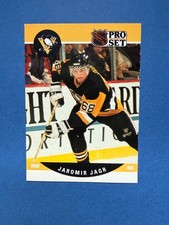 1990-91 Pro Set Jaromir Jagr Rookie Card RC #632 Pittsburgh Penguins Mint