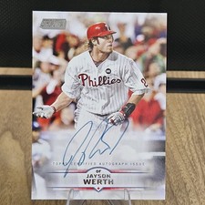 2025 Topps Stadium Club Jayson Werth On-Card Auto MLB Philadelphia Phillies