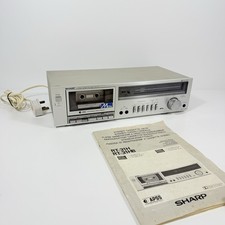 VINTAGE SHARP RT-31 Stereo Cassette Deck Player Fully Tested RW Not Working +