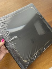 NEW Creative Memories Album 12"x12" Black w Foil Trim 15 Pages Old Style Sealed