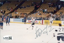 Alexei Zhitnik Los Angeles Kings Signed 4x6 Glossy Photo JSA Authenticated