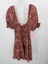 Pre-Owned Ulla Johnson Brown Size Medium Short Short Sleeve Dress