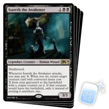 ISARETH THE AWAKENER X4 Core Set 2019 M19 Magic MTG MINT CARD