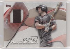 2017 Topps Major League Material Red 17/25 Paul Goldschmidt #MLM-PG qf8