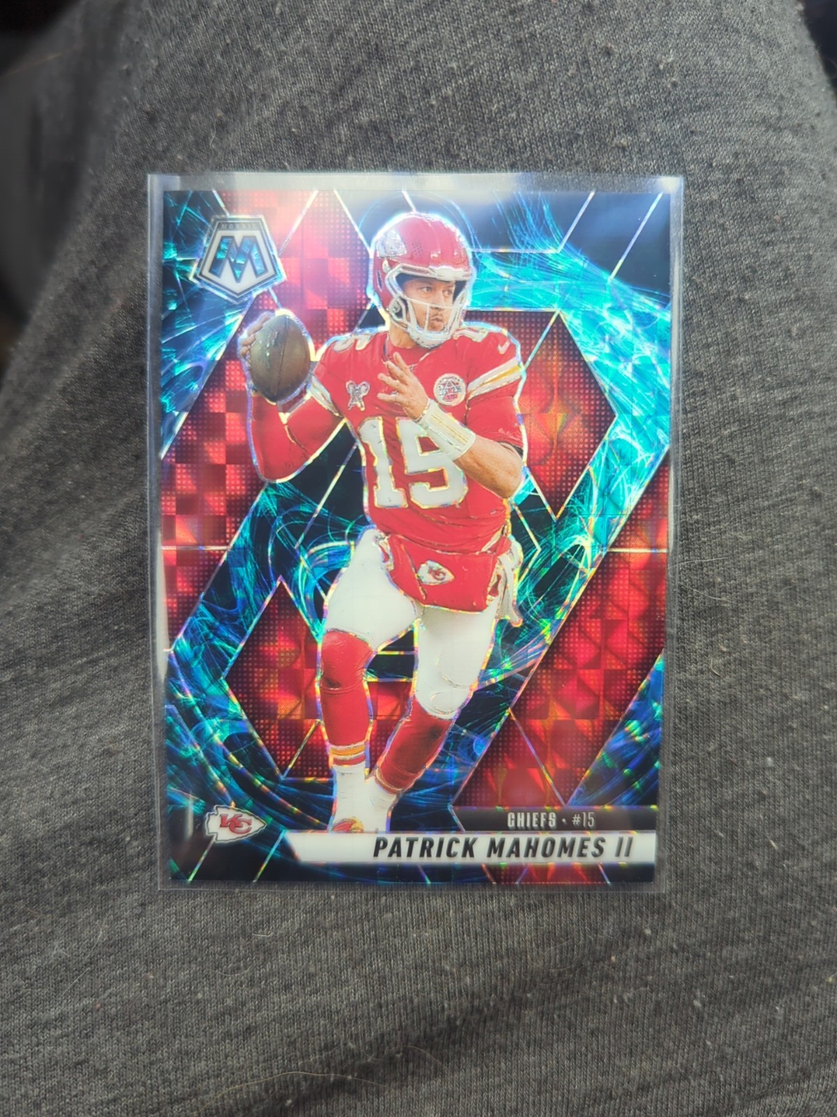 2025 Mosaic Patrick Mahomes Genesis Case Hit #200