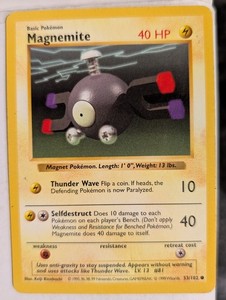 Magnemite Pokemon Card | eBay