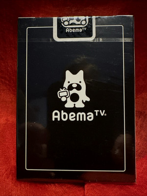 Matsui Gaming Bicycle AbemaTV Playing Cards - VERY RARE- USPCC - Japan Exclusive