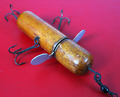 ANTIQUE WOOD FISHING LURE ALUMINUM SPINNER HEAD EARLY ANS DECKER PROTOTYPE RARE | eBay ANTIQUE WOOD FISHING LURE ALUMINUM SPINNER HEAD EARLY ANS DECKER PROTOTYPE RARE | eBay
