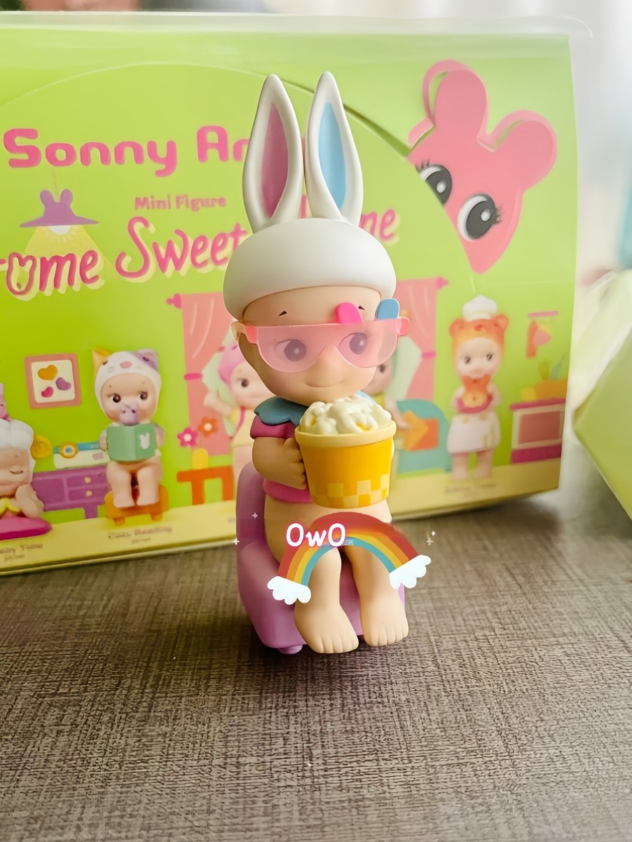 Sonny Angel Home Sweet Home Movie Night Secret Figure Popcorn 3D