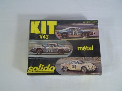 Solido 1:43 Bausatz 181K Alpine 1600 / A110 - noch versiegelt - vintage