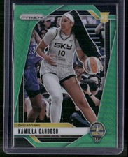 2024 Panini Prizm WNBA #93 Kamilla Cardoso Green Prizms