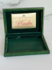 Vacheron & Constantin LeCoultre Green Watch Presentation Box Only Vintage