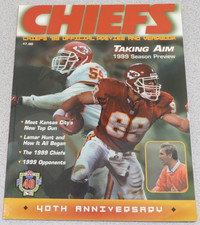 Chiefs '99 Official Preview and Yearbook - Lamar Hunt, 40th Anniversary