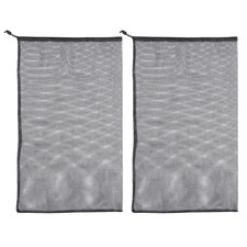 Lot de 2 sacs collecteurs en filet pour broyeurs de branches, déchiqueteuses