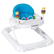 Baby Walker, Foldable Activity Walker with Adjustable Height, Large Tray  Re...