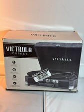 Victrola Journey 3-Speed Bluetooth Suitcase Record Player - Gray: Belt