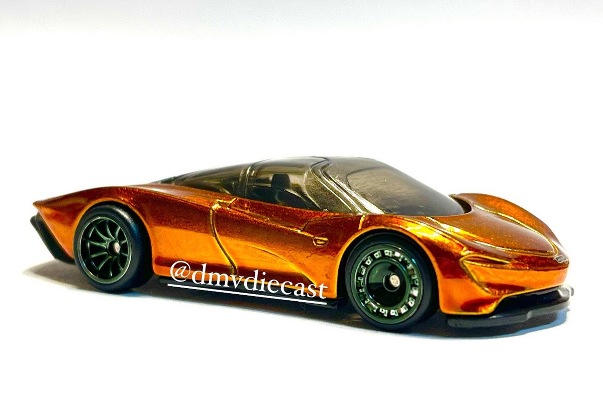アメリカ版ホットウィール2025K マクラーレンスピードテイル2種 スートレ込み Hot Wheels New 2025 Super Treasure Hunt McLaren Speed Tail Loose