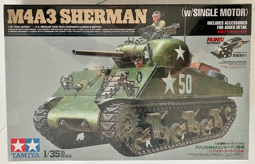 Tamiya 35250 U.S. Medium Tank M4A3 Sherman 75mm Gun Late Production (1:35 Tamiya 35250 U.S. Medium Tank M4A3 Sherman 75mm Gun Late Production (1:35