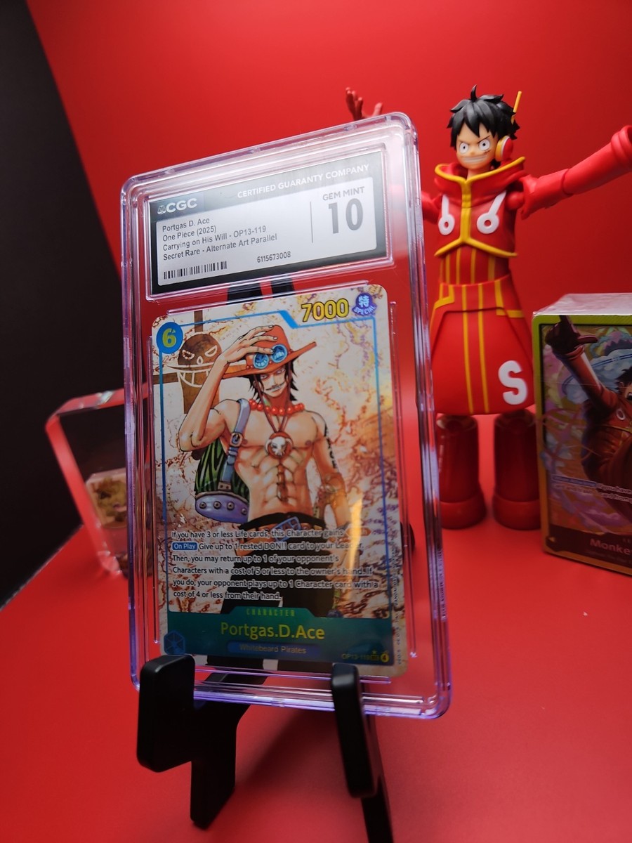Portgas.D.Ace (119) (Parallel) OP13-119 Carrying On His Will Foil