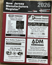 2026 New Jersey Manufacturers Register Industrial Directory B2B Mailing List 