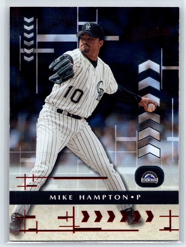 2001 Playoff Absolute Memorabilia Mike Hampton #99 card