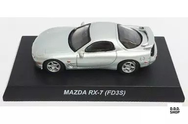 1/64 Mazda Rx-7 Fd3S silber Mazda Rotary Engine Mini Car Collecti Mini Modellauto