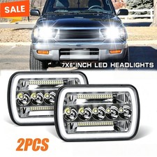 For Toyota Pickup 82-95 Tacoma 1995-1997 Pair 5x7 7x6 Led Headlights Hilo Drl For Toyota Pickup 82-95 Tacoma 1995-1997 Pair 5x7 7x6 Led Headlights Hilo Drl