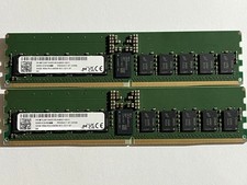 32GB Micron RDIMM DDR5 PC5 6400b ECC Server Memory RAM - BIGGER SIZES AVAILABLE