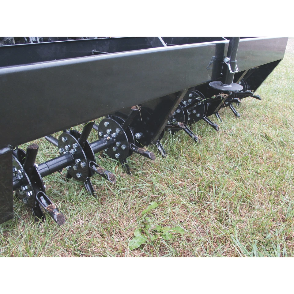 Yard Tuff 3-Pt. Plug Aerator, 48in.W, 54 Coring Plugs, Model# YTF-48PA3PT - Image 4 of 4