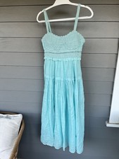 Ulla Johnson 'Gisele' Dress Blue Size Small NWT