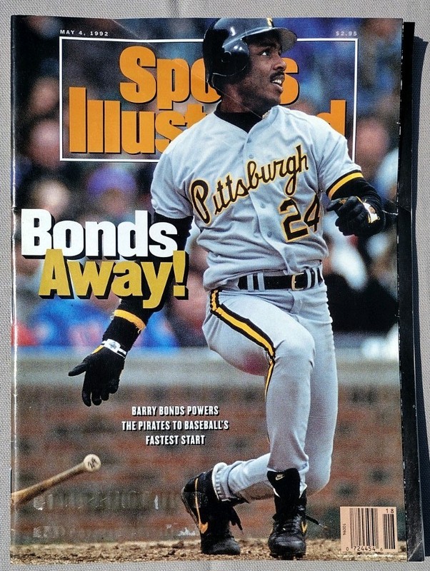 Sports Illustrated Magazine May 4, 1992 Barry Bonds
