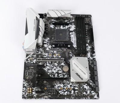 ASRock B450 Steel Legend AM4 DDR4 ATX Mainboard HDMI/DP