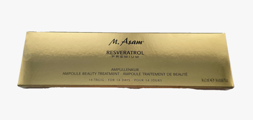 M. Asam Resveratrol Premium Ampoule Beauty Treatment, 14 Ampoules-Sealed-NIB - Afbeelding 3 van 3