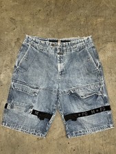 VTG Marithe Francois Girbaud Denim Shuttle Tape Shorts 36 Baggy Skater Street