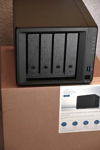 Synology DS923+ 4-Bay NAS Enclosure Excellent Condition